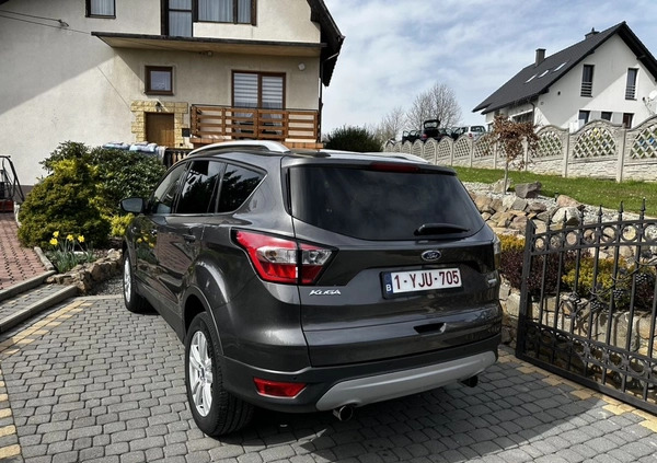 Ford Kuga cena 57900 przebieg: 160000, rok produkcji 2017 z Alwernia małe 92